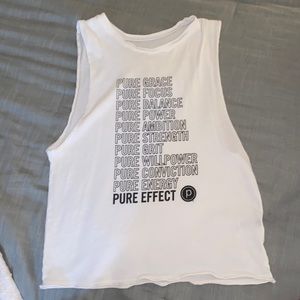 Size XS Pure Barre Crop Tank